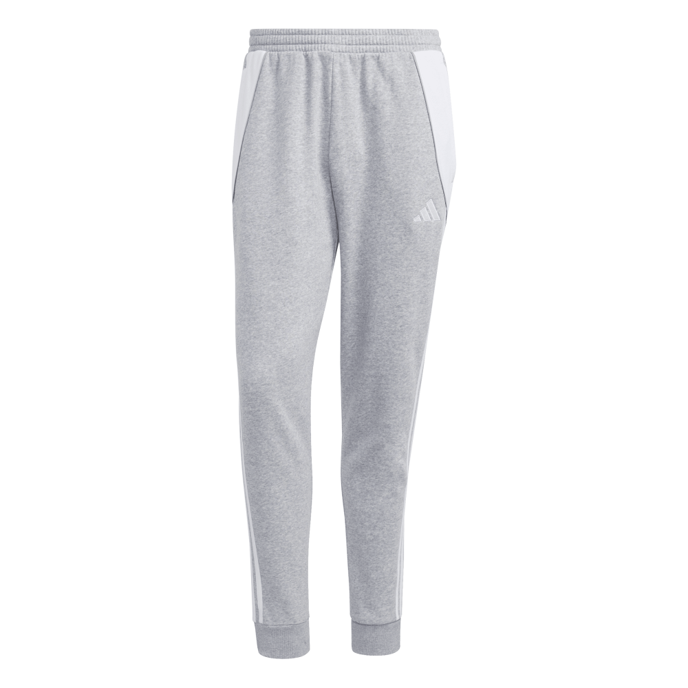 ADIDAS Tiro 24 Jogginghose Herren (medium grey heather/white) - Front View