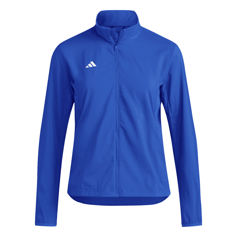 ADIDAS Adizero Essentials Laufjacke Damen (team royal blue) - Front View