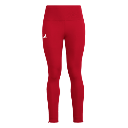 ADIDAS Adizero Essentials Full-Length Leggings Damen (team power red 2) - Front View