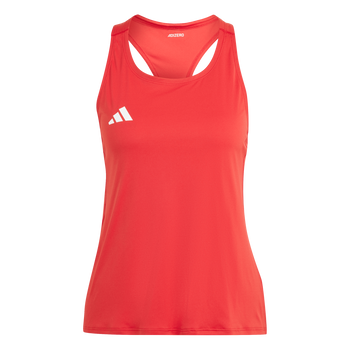 ADIDAS Adizero Essentials Running Tanktop Damen (team power red 2) - Front View
