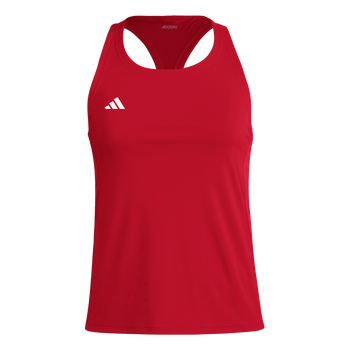 ADIDAS Adizero Essentials Running Tanktop Damen (team power red 2) - Front View