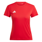 ADIDAS Adizero Essentials Running T-Shirt Damen (team power red 2) - Front View