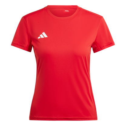 ADIDAS Adizero Essentials Running T-Shirt Damen (team power red 2) - Front View