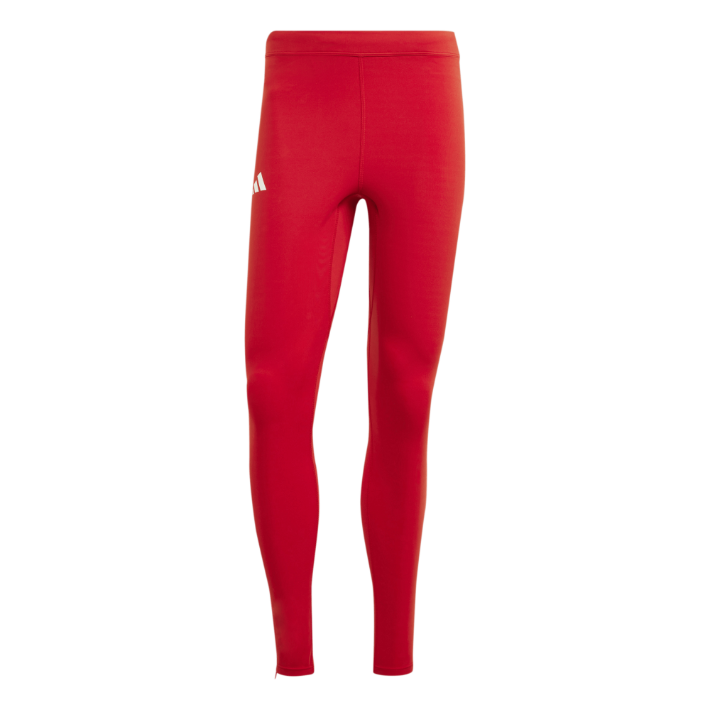 ADIDAS Adizero Essentials Lange Laufleggings Herren (team power red 2) - Front View