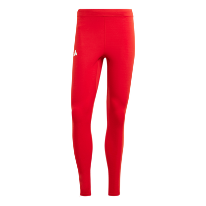 ADIDAS Adizero Essentials Lange Laufleggings Herren (team power red 2) - Front View