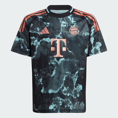 Adidas FC Bayern München 25 Auswärtstrikot Kinder Schwarz