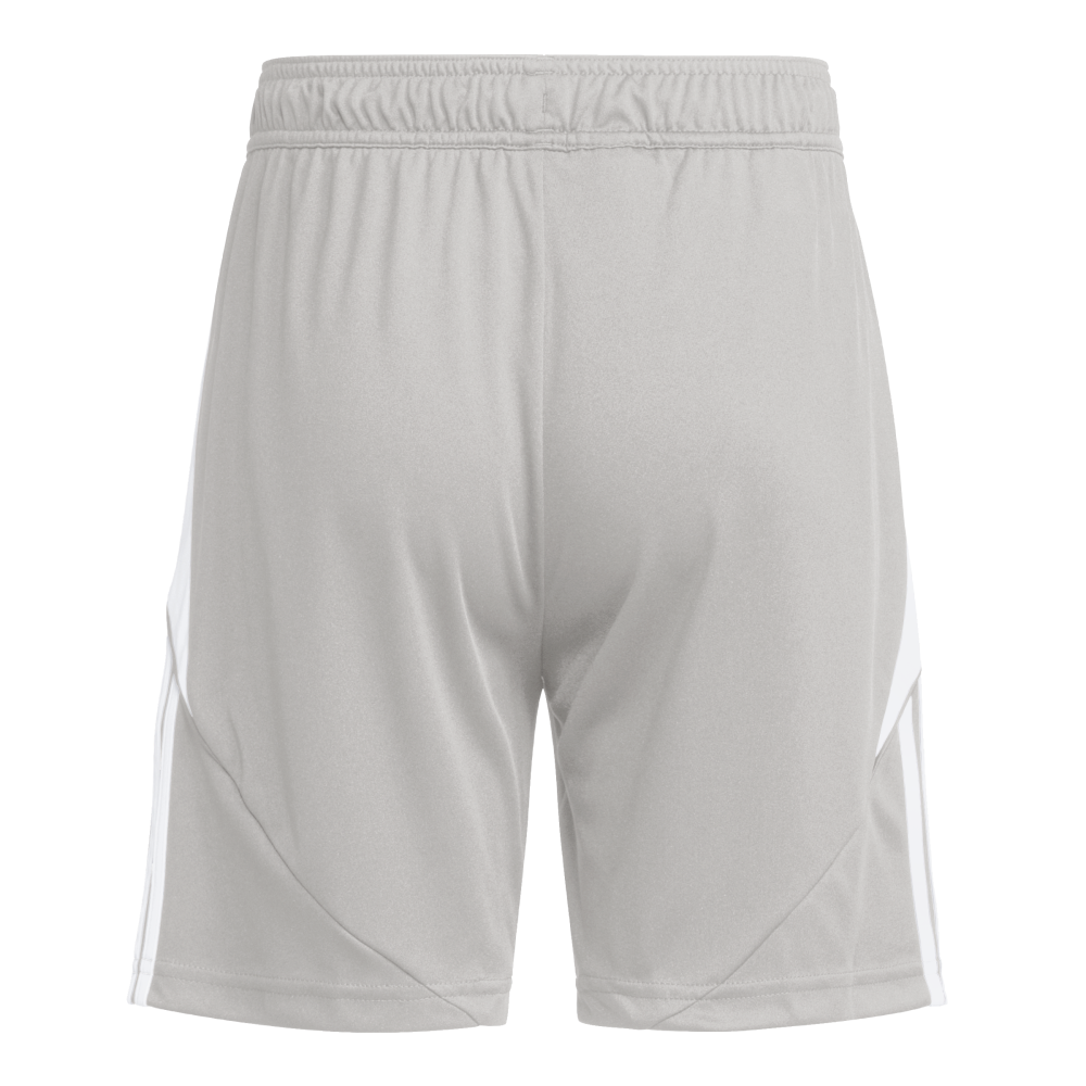 ADIDAS Tiro 24 Kids Shorts (team mid grey/white) - Back Center View