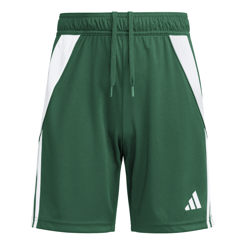 ADIDAS Tiro 24 Kids Shorts (team dark green/white) - Front View