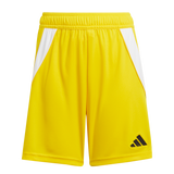 ADIDAS Tiro 24 Kids Shorts (team yellow/black) - Front View