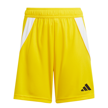 ADIDAS Tiro 24 Kids Shorts (team yellow/black) - Front View