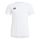 ADIDAS Adizero Team Kids T-Shirt (white/black) - Front View
