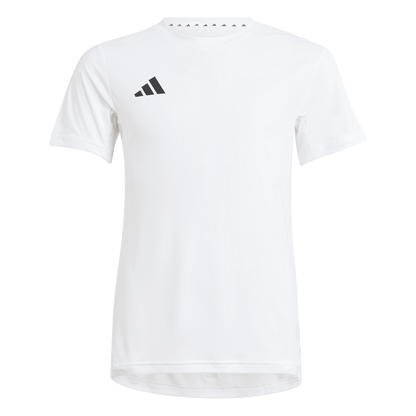 ADIDAS Adizero Team Kids T-Shirt (white/black) - Front View