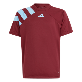 ADIDAS Fortore 23 Trikot Kind (team coll burgundy 2/team light blue) - Front Center View