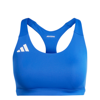 ADIDAS Adizero Essentials Run Medium-Support Sport-Bh Damen (team royal blue) - Front View