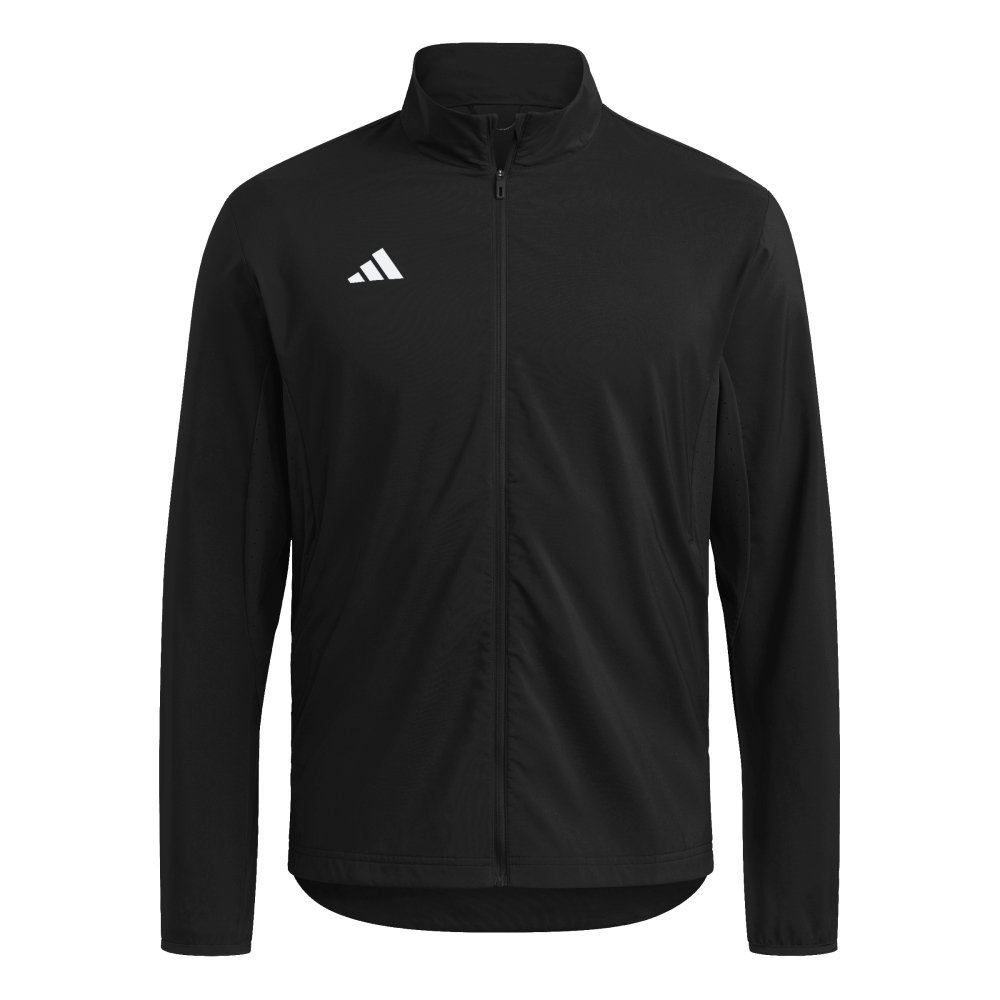 ADIDAS Adizero Essentials Laufjacke Herren (black) - Front View