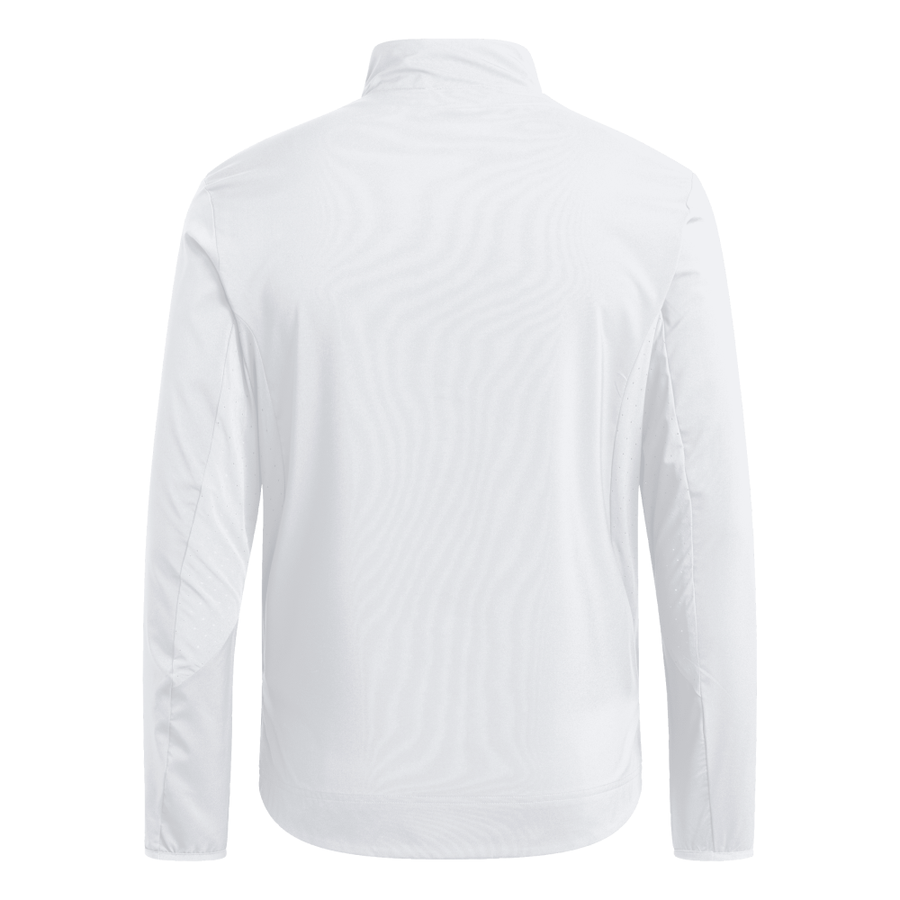ADIDAS Adizero Essentials Laufjacke Herren (white) - Back View