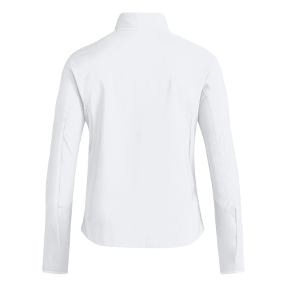 ADIDAS Adizero Essentials Laufjacke Damen (white) - Back View