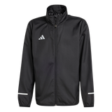 ADIDAS Team Wind.Rdy Kids Jacke (black/REFLECTIVE SILVER) - Front View
