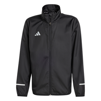 ADIDAS Team Wind.Rdy Kids Jacke (black/REFLECTIVE SILVER) - Front View