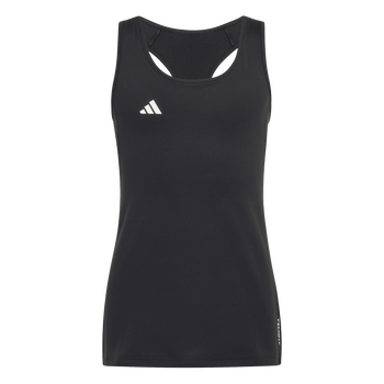 ADIDAS Techfit Kids Tanktop (BLACK/WHITE) - Front View
