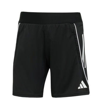 ADIDAS Tiro 25 Competition Trainingsshorts Damen (black/team grey four) - Front View