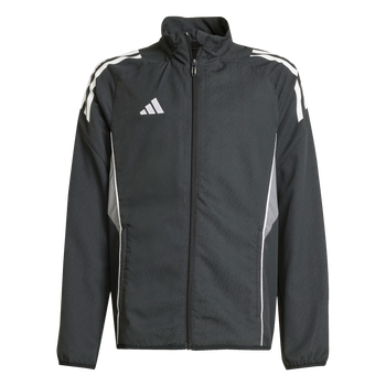 ADIDAS Tiro 25 Competition Kids Präsentationsjacke (black/team grey four) - Front Center View