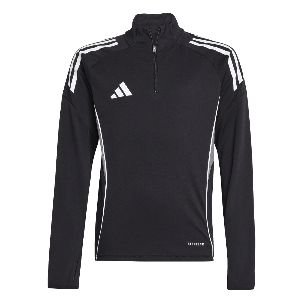 ADIDAS Tiro 25 Competition Trainingsoberteil Für Kinder (black/team grey four) - Front Center View