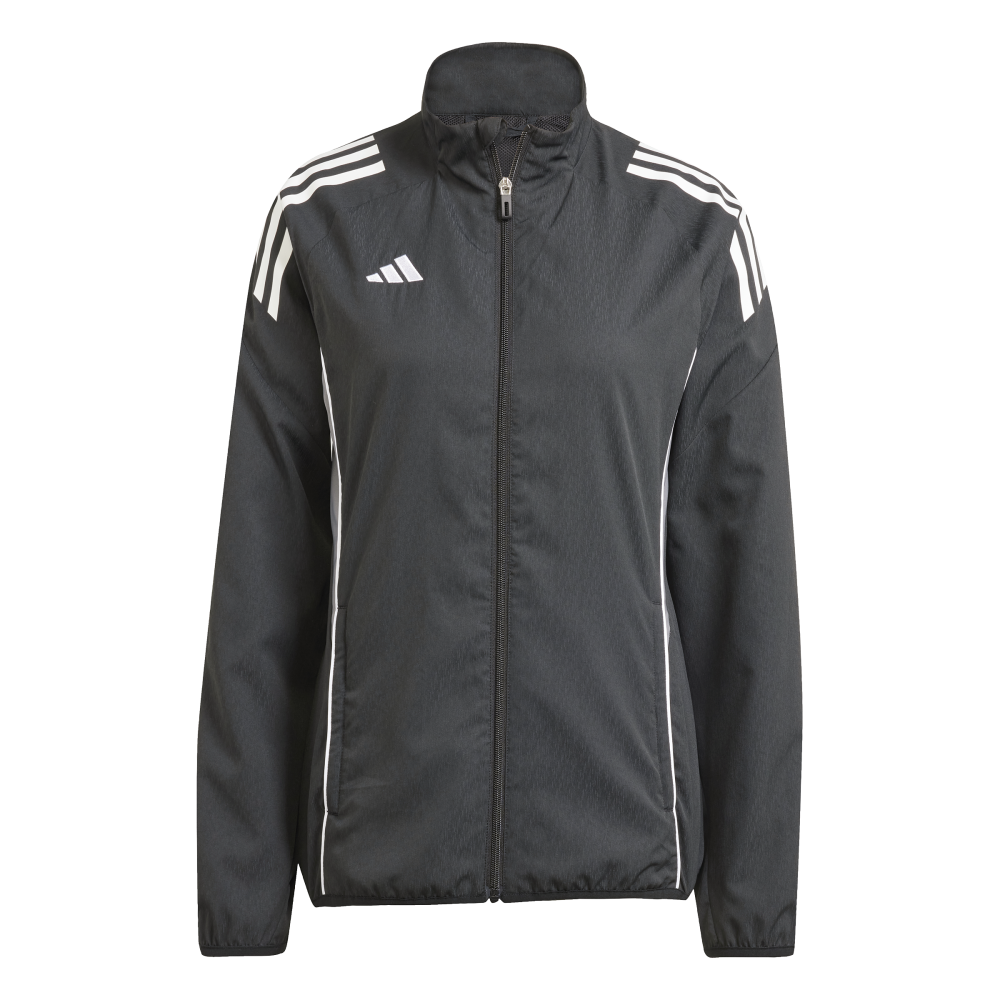 ADIDAS Tiro25Cpre Jktw Damen (black/team grey four) - Front Center View