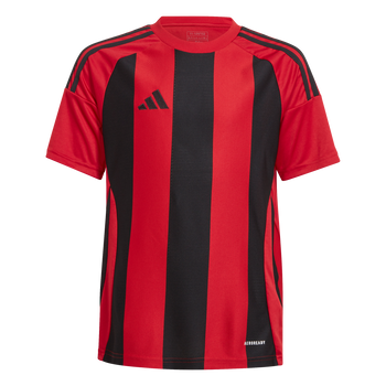 ADIDAS Striped 24 Kids Trikot (team power red 2/black) - Front Center View