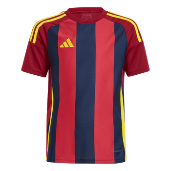 ADIDAS Striped 24 Kids Trikot (team navy blue 2/team coll burgundy 2/team yellow) - Front Center View