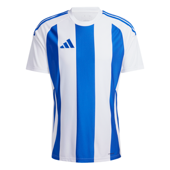 ADIDAS Striped 24 Trikot Herren (white/team royal blue) - Front View
