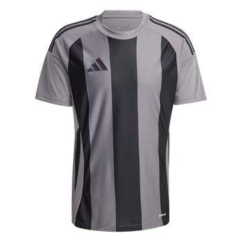 ADIDAS Striped 24 Trikot Herren (team grey four/black) - Front Center View
