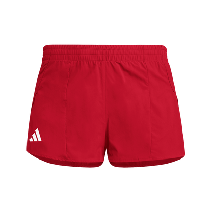 ADIDAS Adizero Essentials Running Split Shorts Damen (team power red 2) - Front View