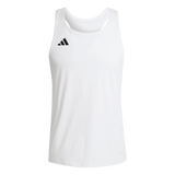 ADIDAS Adizero Essentials Running Singlet Herren (white) - Front View