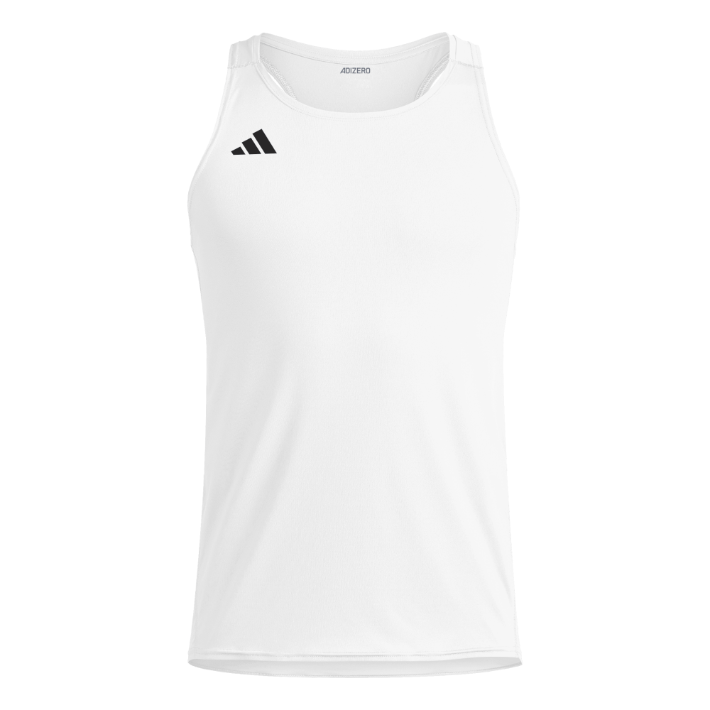 ADIDAS Adizero Essentials Running Singlet Herren (white) - Front View
