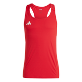 ADIDAS Adizero Essentials Running Singlet Herren (team power red 2) - Front View