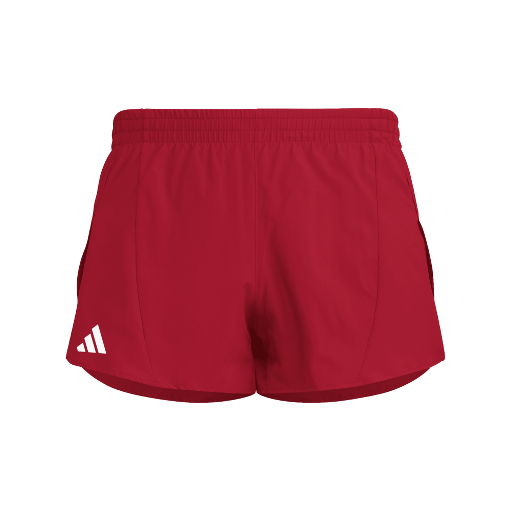 ADIDAS Adizero Essentials Running Split Shorts Herren (team power red 2) - Front View