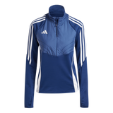 ADIDAS Tiro 24 Winterized Oberteil Damen (team navy blue 2/WHITE) - Front View
