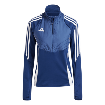 ADIDAS Tiro 24 Winterized Oberteil Damen (team navy blue 2/WHITE) - Front Center View