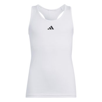 ADIDAS Techfit Kids Tanktop (white/black) - Front View