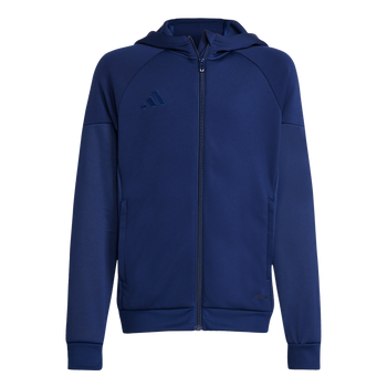 ADIDAS Tiro 25 Kids Kapuzenjacke (team navy blue 2) - Front Center View