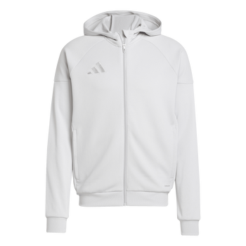 ADIDAS Tiro 25 Kapuzenjacke Herren (team light grey) - Front View