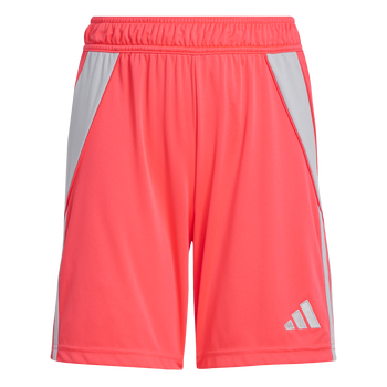 ADIDAS Tiro 24 Kids Shorts (shock red) - Front Center View