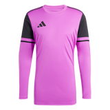ADIDAS Squadra 25 Long Sleeve Torwarttrikot Herren (flash pink/black) - Front Center View