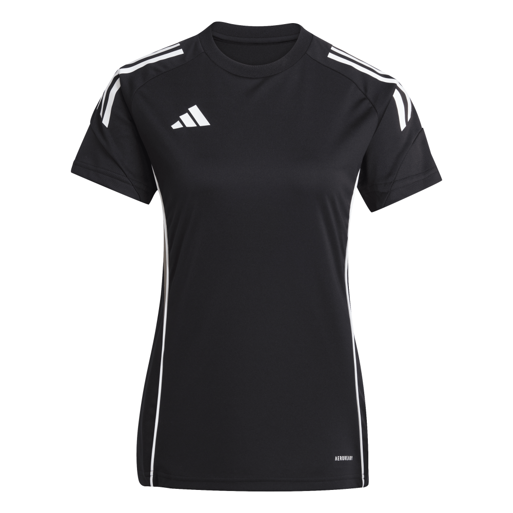 ADIDAS Tiro 25 Competition Trainingstrikot Damen (black/team grey four) - Front Center View