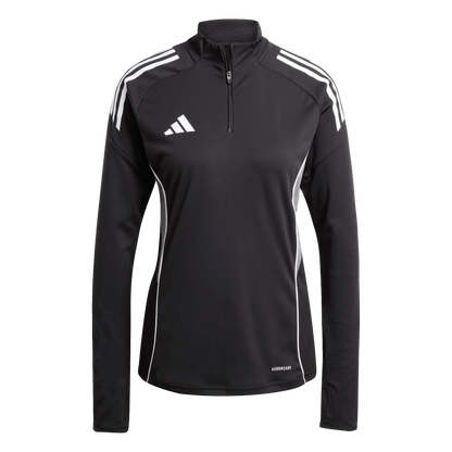 ADIDAS Tiro 25 Competition Trainingsoberteil Damen (black/team grey four) - Front View