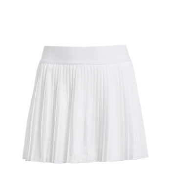 ADIDAS Club Climacool Pleated Kids Tennisrock (white) - Front View
