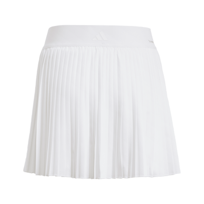 ADIDAS Club Climacool Pleated Kids Tennisrock (white) - Back Center View