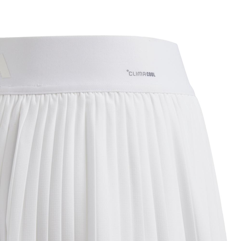 ADIDAS Club Climacool Pleated Kids Tennisrock (white) - Detail View 3