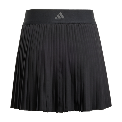 ADIDAS Club Climacool Pleated Kids Tennisrock (black) - Back Center View